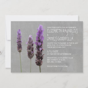 Lavender Wedding Invitations