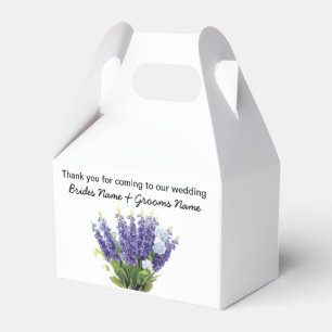 Lavender Wedding Souvenirs Keepsakes Giveaways Favour Box