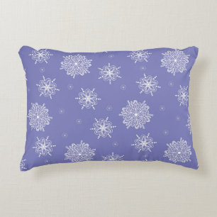 Lavender Whimsical Celestial Floral 16"x21" Decorative Cushion