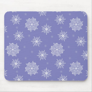 Lavender Whimsical Celestial Floral Mouse Mat