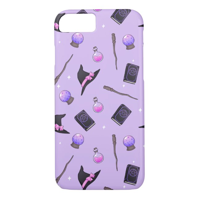 Lavender Witchy iPhone Case (Back)
