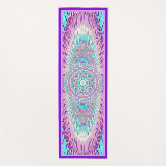 Lavender with Shri Yoga Mat (Front)