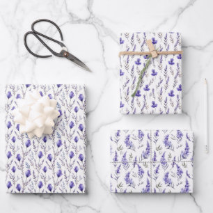 Lavender Wrapping Paper Lavender Flower