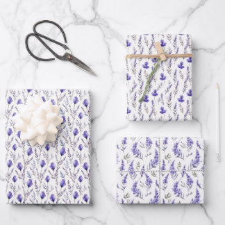 Lavender Wrapping Paper Lavender Flower