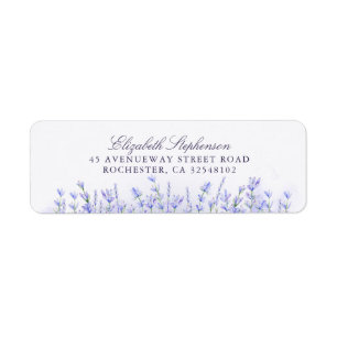 Lavenders Floral Purple Elegant