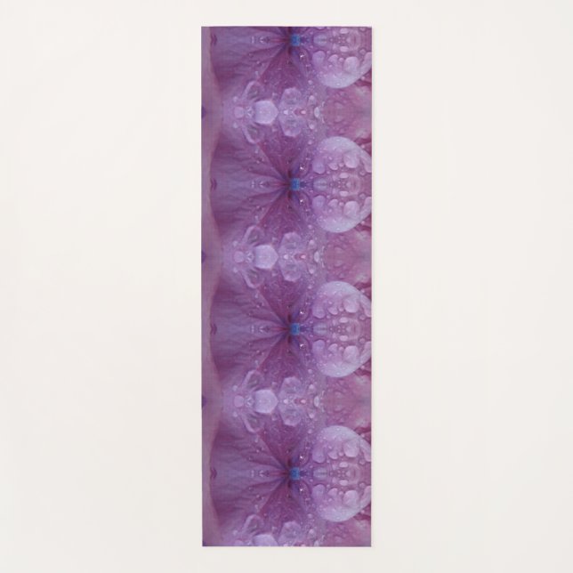 Lavenders Pouf Yoga Mat (Front)