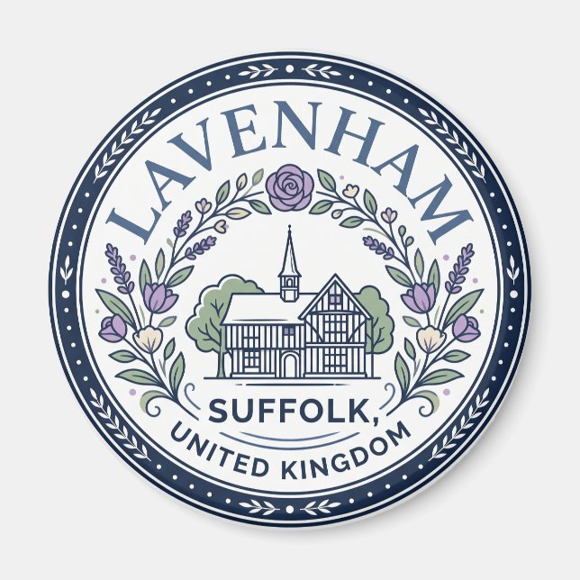Lavenham United Kingdom Magnet (Front)