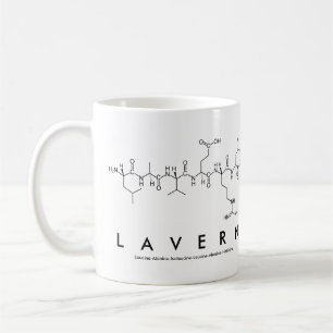 Lavern peptide name mug
