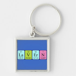Lavern periodic table name keyring