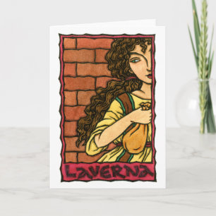 Laverna Greeting Card