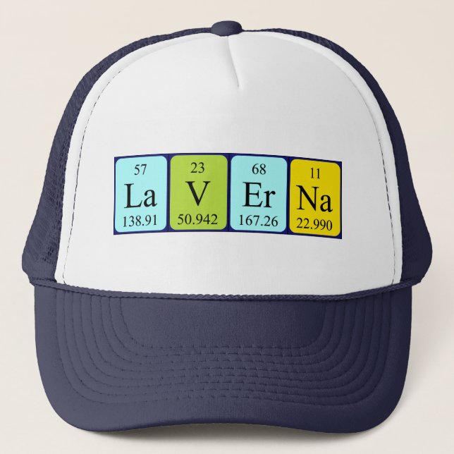Laverna periodic table name hat (Front)