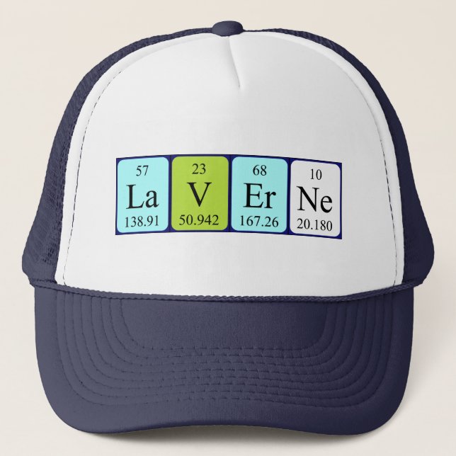 Laverne periodic table name hat (Front)