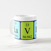 Laverne periodic table name mug (Front Left)