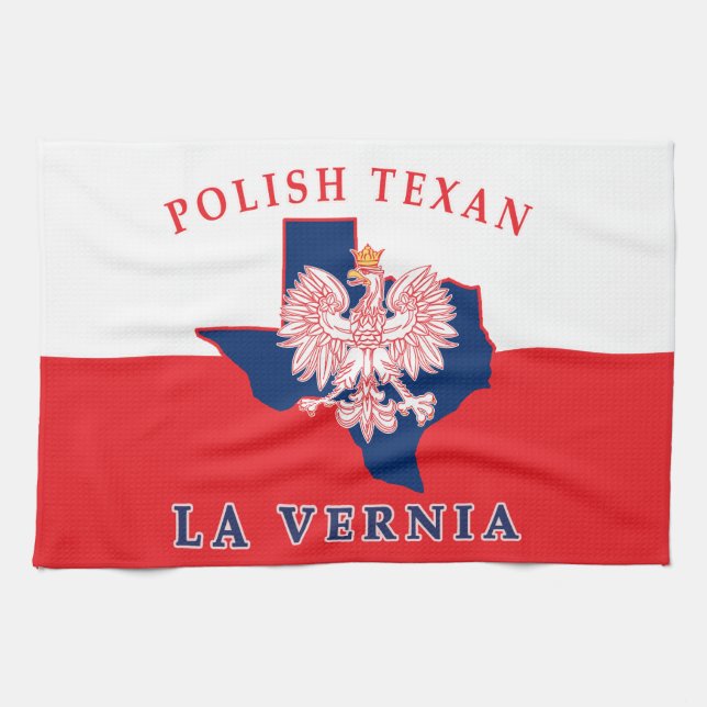 LaVernia Polish Texan Tea Towel (Horizontal)