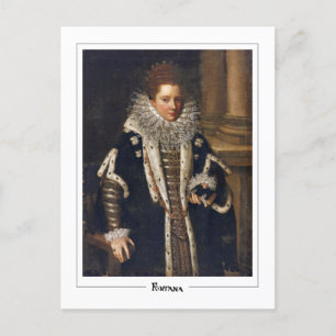 Lavinia Fontana #51 - Fine Art Postcard