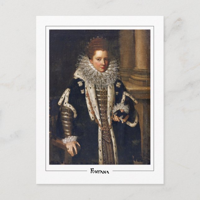 Lavinia Fontana #51 - Fine Art Postcard (Front)