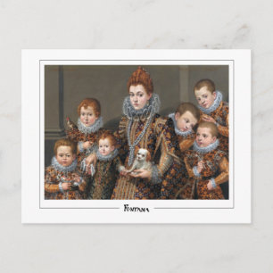 Lavinia Fontana #6 - Fine Art Postcard