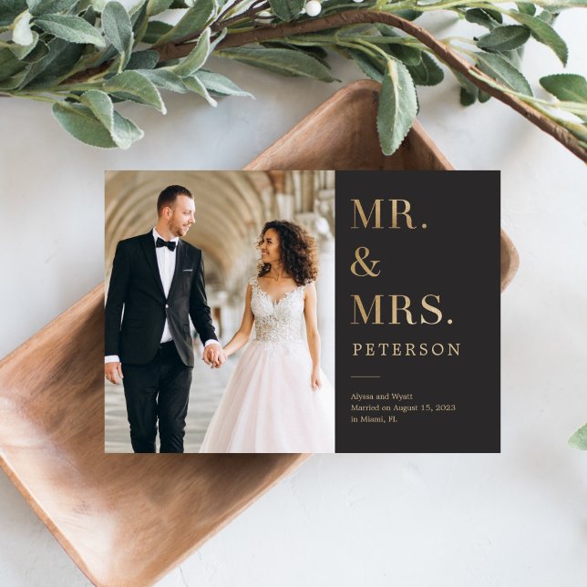 Lavish Glow Wedding Announcement Gold (Creator Uploaded)