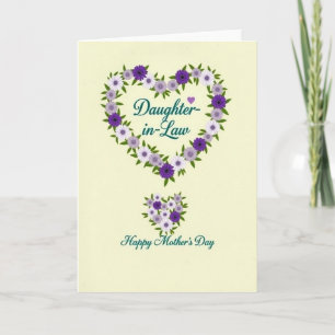 Lavish Lavender Mothers Day Card