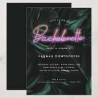 Lavish Tropical Palms | Neon Lights Bachelorette