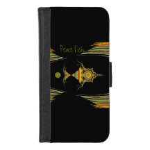 LavishlyOn Multi-Coloured Peace Fish Case-Mate iPh