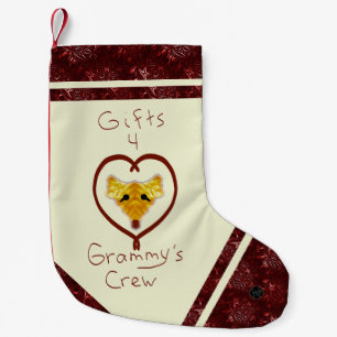 LavishlyOn Rudolph Gifts For Grammy's Crew Small Christmas Stocking