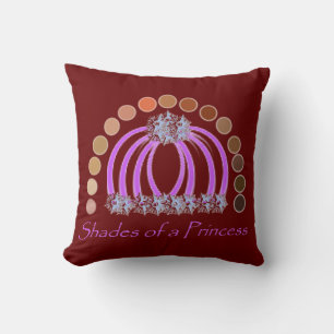 LavishlyOn Shades Of A Princess Make Up Rainbow Cushion