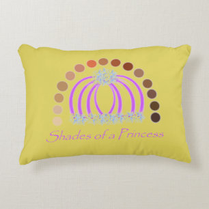 LavishlyOn Shades Of A Princess Make Up Rainbow Decorative Cushion