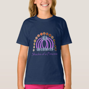 LavishlyOn Shades Of A Princess Make Up Rainbow  T-Shirt