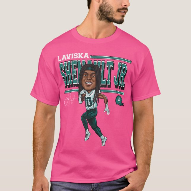 Laviska Shenault Jr. Jacksonvilles Cartoon T-Shirt (Front)