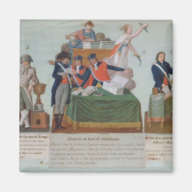 Lavoisier, the Comite de Surete Generale Magnet (Front)