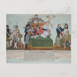 Lavoisier, the Comite de Surete Generale Postcard