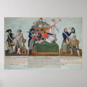 Lavoisier, the Comite de Surete Generale Poster