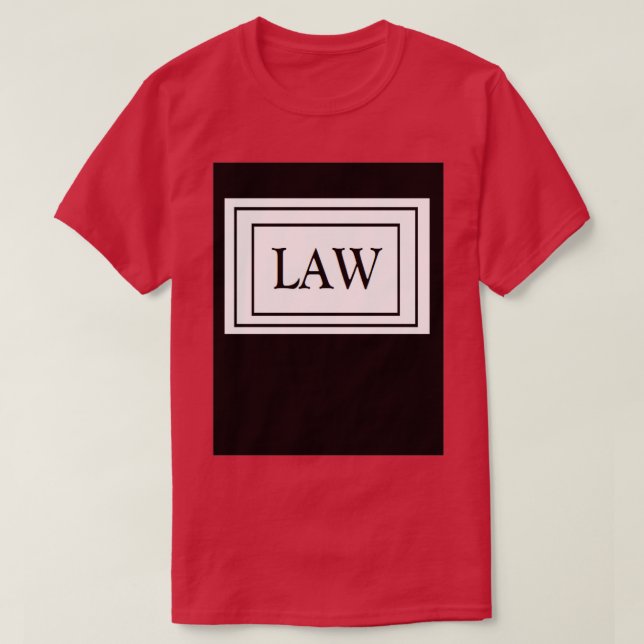 Law 3 T-Shirt (Design Front)