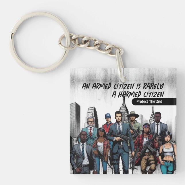 Law Abiding Citizen Key Ring (Front)