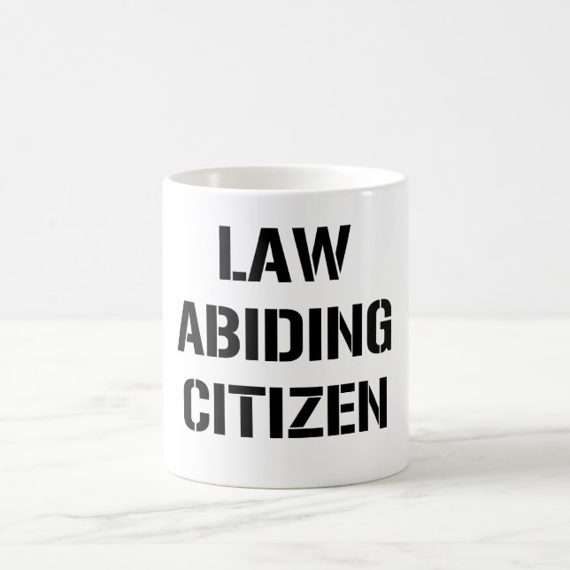Law Abiding Citizen Mug (Center)