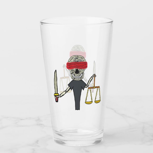 Law and Justice Glass (Front)