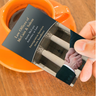 Law Attorney Business Card