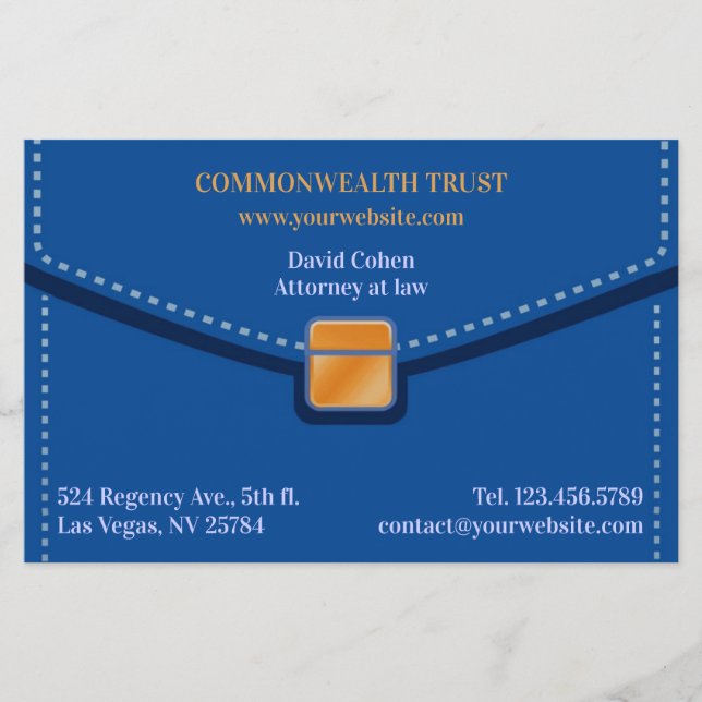 Law Briefcase Flyer (Front)