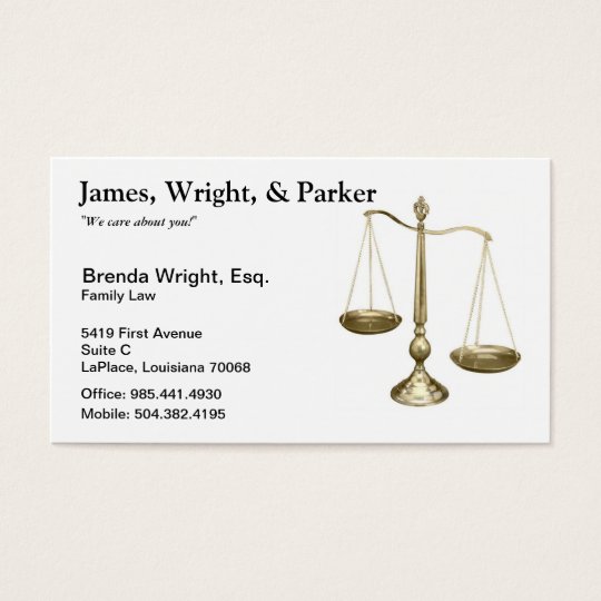 Law Business Card