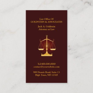 Law Business Card