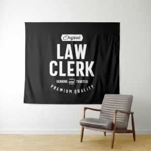 Law Clerk Job Title Gift Tapestry