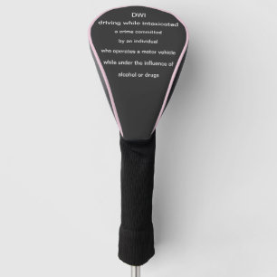 Law Definitions Golf Head Cover