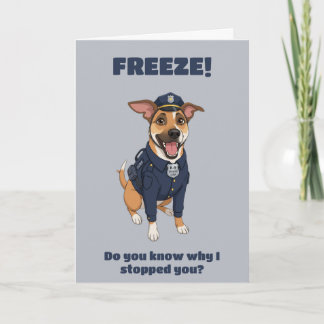 Law Enforcement Appreciation Day Card