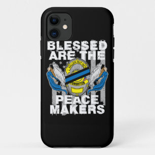 Law Enforcement Blessed are the Peace Makers iPhone 11 Case