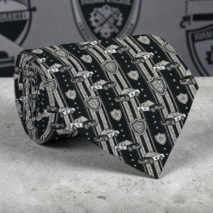 Law Enforcement Career Pattern Necktie Tie