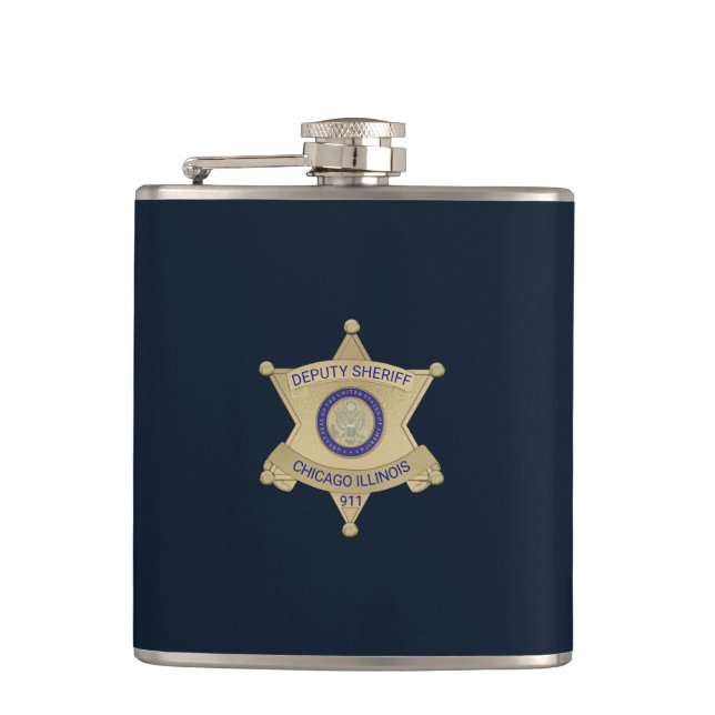 Law Enforcement Flask (Front)