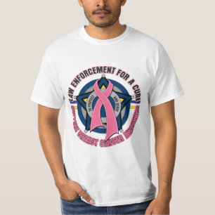 Law Enforcement For A Cure Breast Cancer T-Shirt