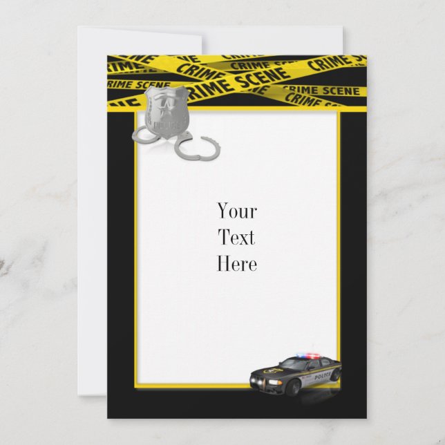 Law Enforcement Invitation (Front)