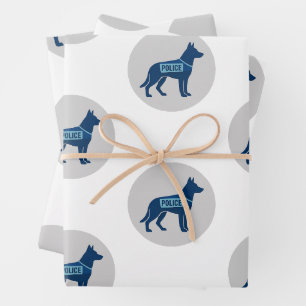 Law Enforcement K9 Gift Wrapping Paper